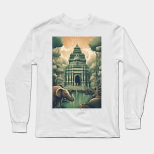 Indian Hindu Temple Long Sleeve T-Shirt